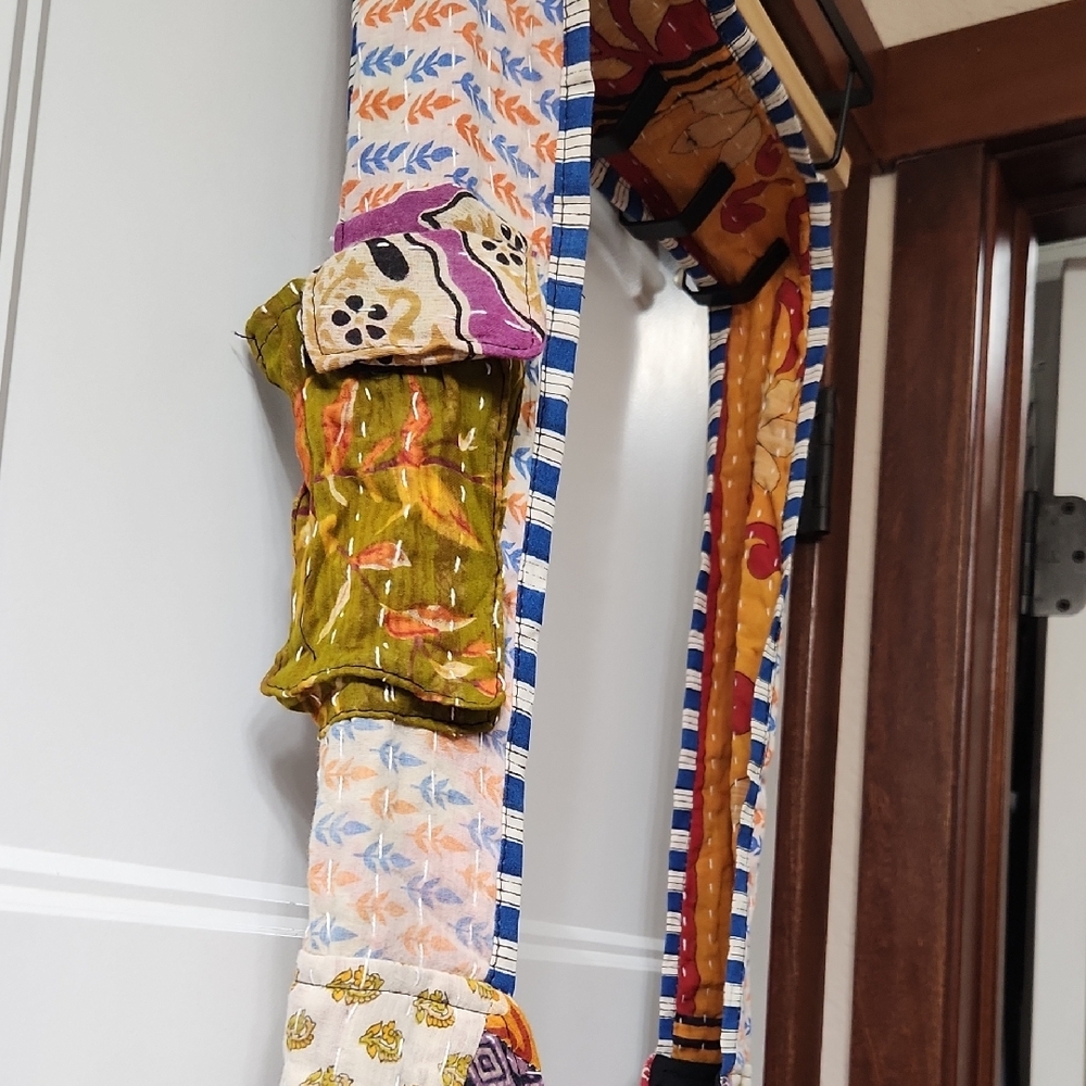 Rising International Multicolor Patchwork Shoulde… - image 3